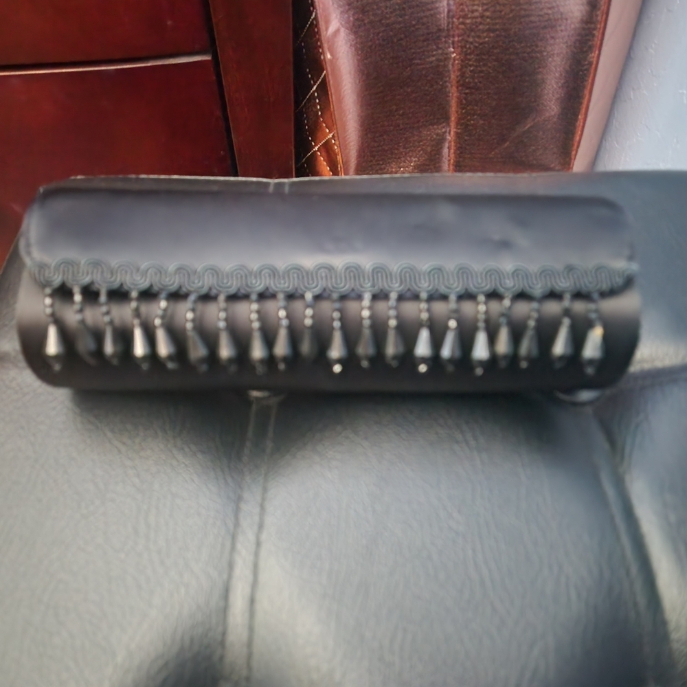 MAC Sophisticated Black Clutch